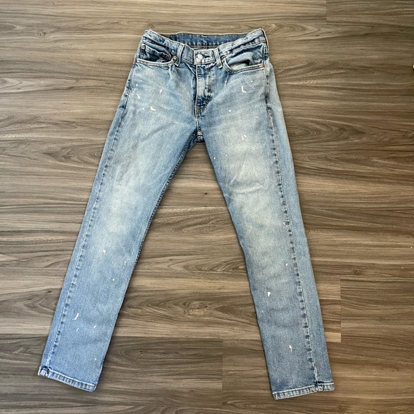 [SOLD] Levi’s paint splatter jeans - Picture 1 of 4